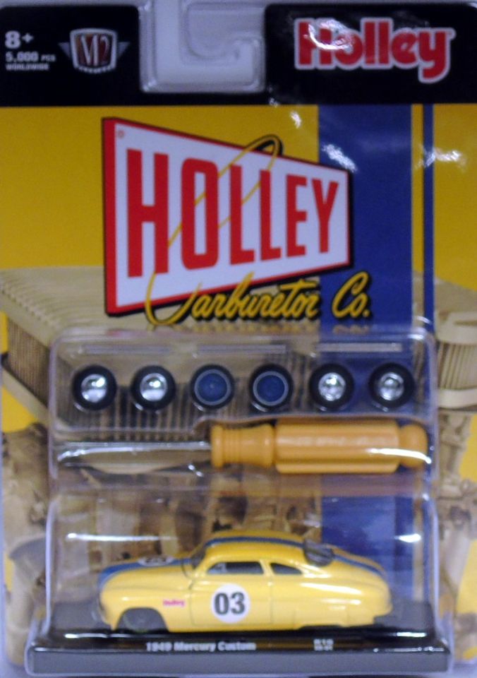 M2 Machines Auto Wheels Release 10 1949 Mercury Custom HOLLEY